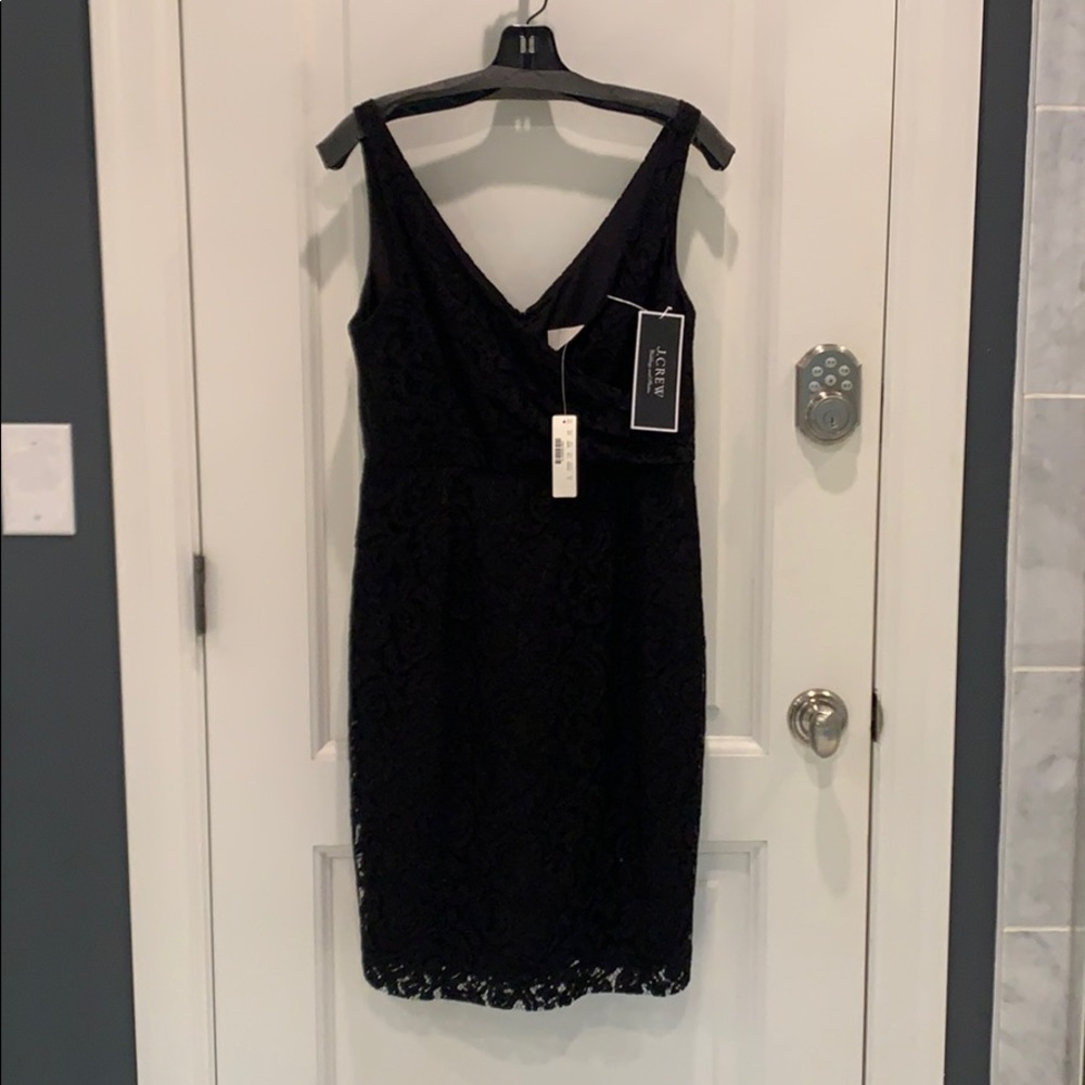 Beautiful black lace cocktail dress